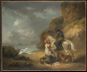 Venda de peixe de George Morland