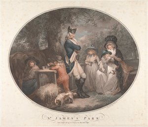 Parque St. James de George Morland