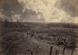 Campo de batalha de Atlanta, Geórgia, 22 de julho de 1864. N.º 2 de George N. Barnard