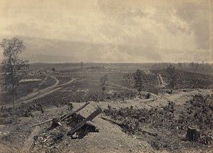 Campo de batalha de Resaca, Geórgia, n.º 4 de George N. Barnard