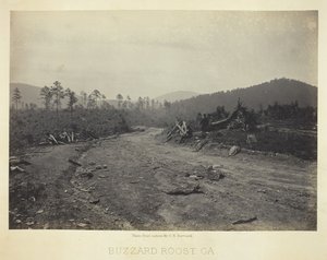 Buzzard Roost, GA, 1866. de George N. Barnard