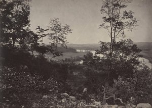 Vale Chattanooga de Lookout Mountain, década de 1860. de George N. Barnard