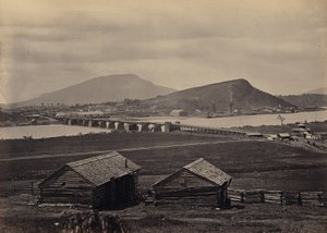 Chattanooga vista do norte de George N. Barnard