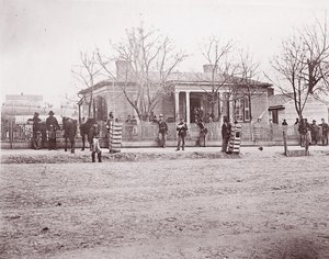 Sede do General Sherman ou Thomas, Chattanooga, ca. 1864. de George N. Barnard