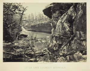 Lago Lu-La Miradouro de George N. Barnard