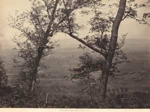 Orchard Knob a partir de Mission Ridge, 1864-1866 (foto) de George N. Barnard