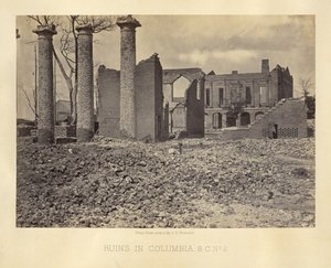 Ruínas em Columbia, Carolina do Sul, n.º 2 de George N. Barnard