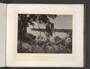 Rio Savannah, perto de Savannah, Geórgia de George N. Barnard