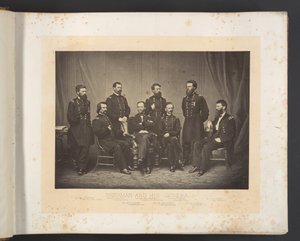 Sherman e os seus generais de George N. Barnard