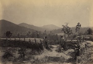 A passagem de Allatoona, Geórgia de George N. Barnard