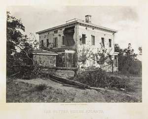 A casa Potter, Atlanta de George N. Barnard