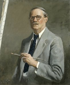 Auto-retrato de George Oberteuffer