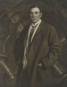 Sir William Henry Mahoney Christie, c.1911 (gravura) de George Percy (after) Jacomb Hood