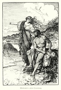 Odyssey: Odisseu e Calipso (gravura)