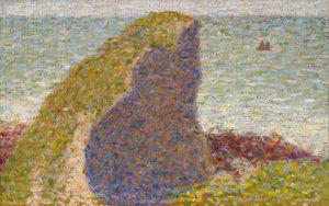 Le Bec du Hoc, Estudo Grandcamp, 1885