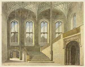 Hall de entrada, Christchurch, Oxford