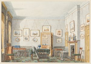 Sala de George James Drummond em Oxford, 1853