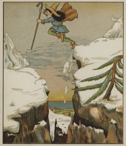 Ilustração para Rumpelstiltskin por The Brothers Grimm