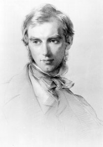 Joseph Dalton Hooker, c.1851 (carvão e giz no papel) de George Richmond