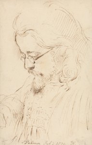 Retrato de Samuel Palmer, Cabeça e Ombros