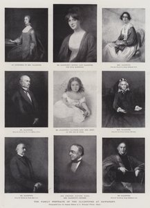Os retratos de família dos Gladstones em Hawarden