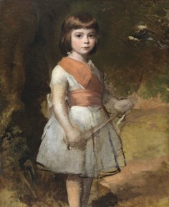 O filho mais jovem dos artistas, John, em 1861