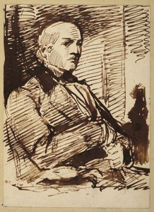 O homem sentado de George Richmond