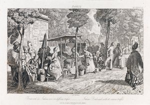 Boulevard Des Italiens, c.1821 (gravura)