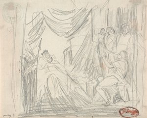 David e Saul de George Romney