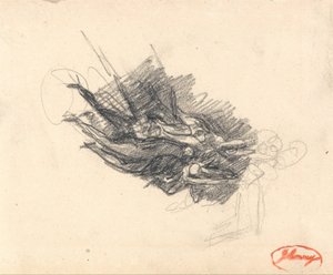 Demónios para a tentação de Cristo de George Romney