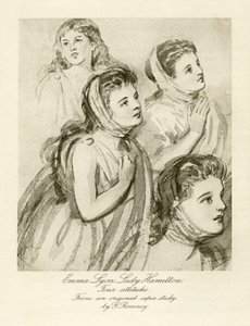 Emma Lady Hamilton de George Romney