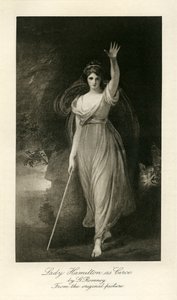 Emma Lady Hamilton de George Romney