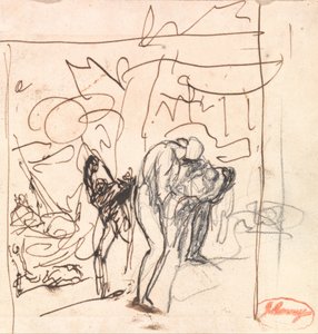 Saída Perseguida por um Urso, ou "O Abandono de Perdita" de "O Conto de inverno" de George Romney