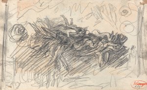 Falso, Paisagem com a Caverna das Bruxas de George Romney