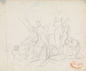 Estudo de Composição de Figura 14 de George Romney