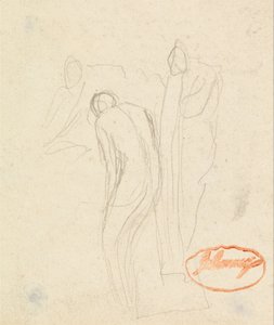 Figura Composição Estudo 1 de George Romney