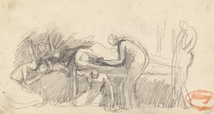 Figura Estudo de composição 23 de George Romney