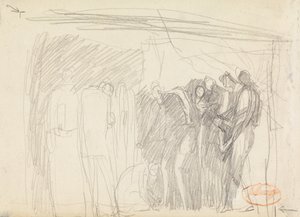Figura Estudo de composição 46 de George Romney