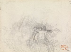 Estudo de Composição da Figura 50 de George Romney
