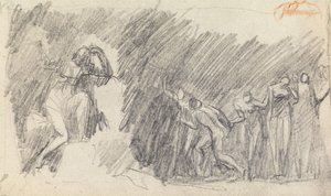 Estudo de Composição de Figura 5 de George Romney
