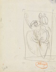 Figura Estudo de composição 9 de George Romney