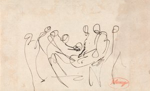 Figuras que transportam outra figura de George Romney