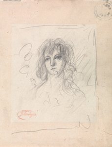 Cabeça de mulher de George Romney