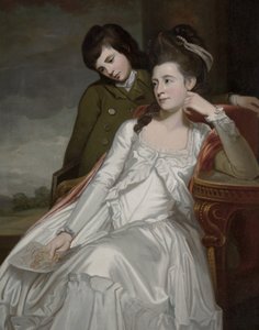 Jane, Duquesa de Gordon e seu filho, George de George Romney
