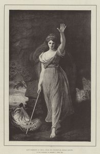 Lady Hamilton como Circe de George Romney