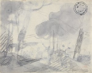 Estudo da paisagem de George Romney