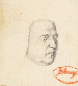 Cabeça macho 2 de George Romney