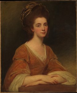 Sra. Charles Frederick (Martha Rigden, falecida em 1794) de George Romney