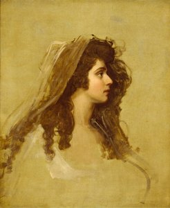 Sra. Siddons, c1784 de George Romney
