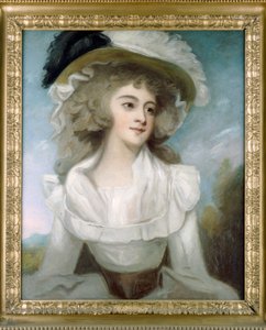 Sra. Tickell (óleo sobre tela) de George Romney